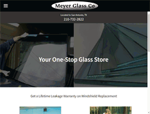 Tablet Screenshot of meyerglassco.com